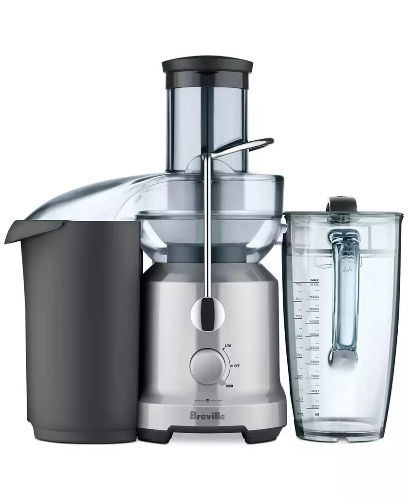 商品Breville|BJE430SIL Large-Capacity 70-oz. Cold Juice Fountain,价格¥1363,第1张图片