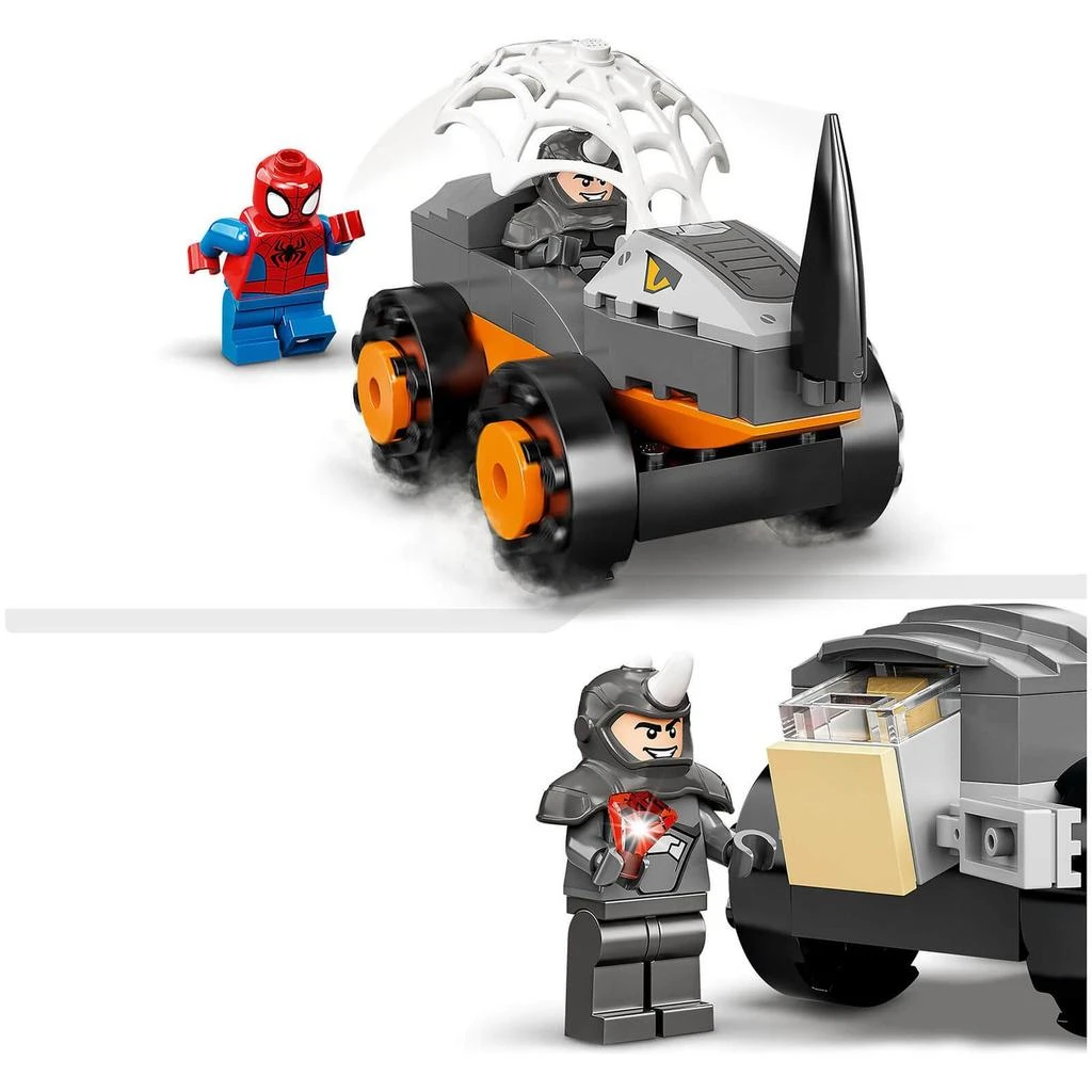 商品LEGO|LEGO Marvel Hulk vs Rhino Monster Truck Showdown Set (10782),价格¥135,第4张图片详细描述