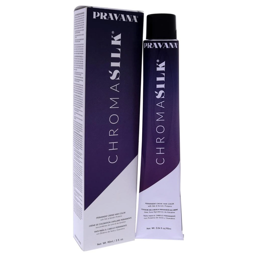商品Pravana|Pravana ChromaSilk Creme Hair Color - 5.6 Light Red Brown For Unisex 3 oz Hair Color,价格¥134,第1张图片