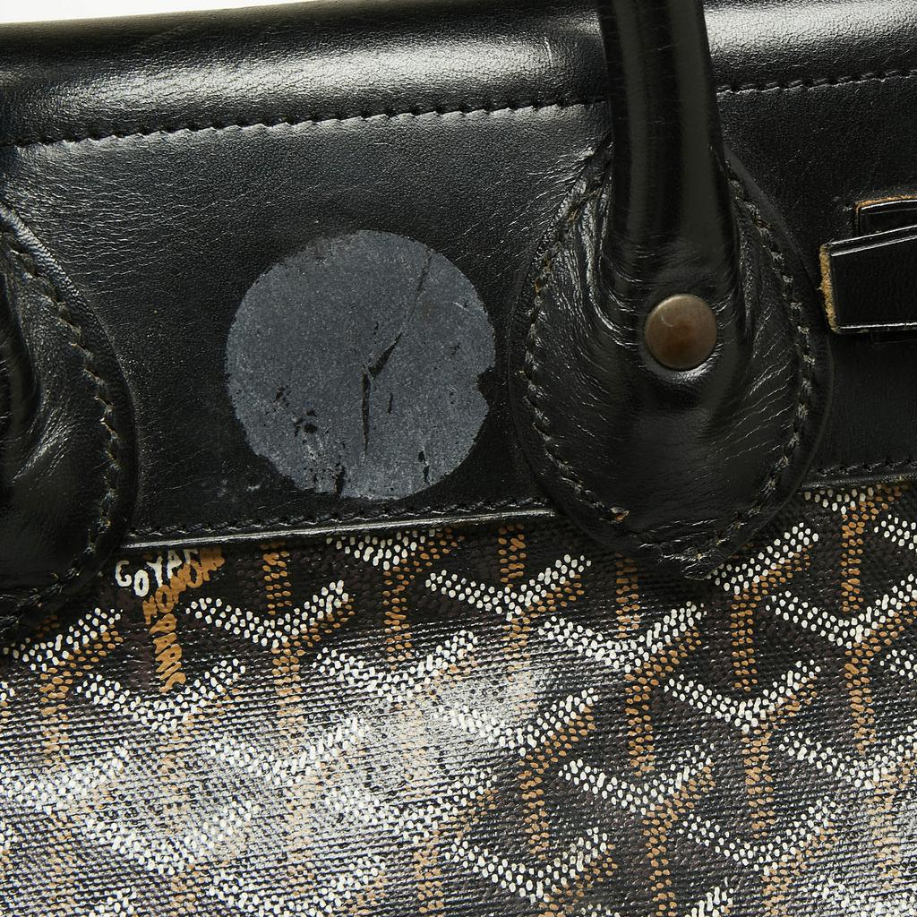 Goyard Black Goyardine Coated Canvas Steamer PM Bag商品第10张图片规格展示