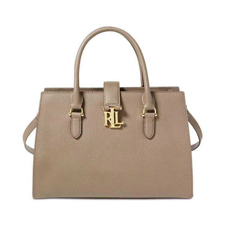 商品Ralph Lauren|Pebbled Brigitte II 中号手提单肩包,价格¥1013,第1张图片