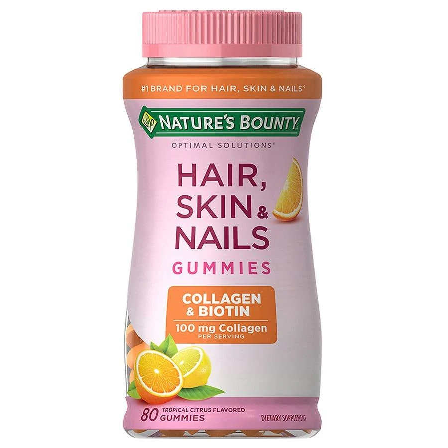 商品Nature's Bounty|胶原蛋白软糖 柑橘柠檬味 80粒,价格¥90,第1张图片