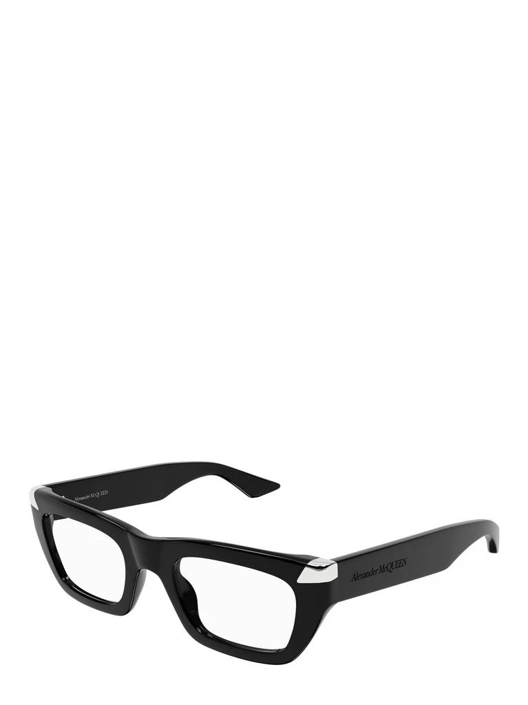 商品Alexander McQueen|Alexander McQueen Eyewear Rectangle Frame Glasses,价格¥2258,第2张图片详细描述