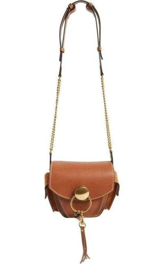 商品Chloé|Jodie Mini Leather Bag Caramel,价格¥14261,第5张图片详细描述