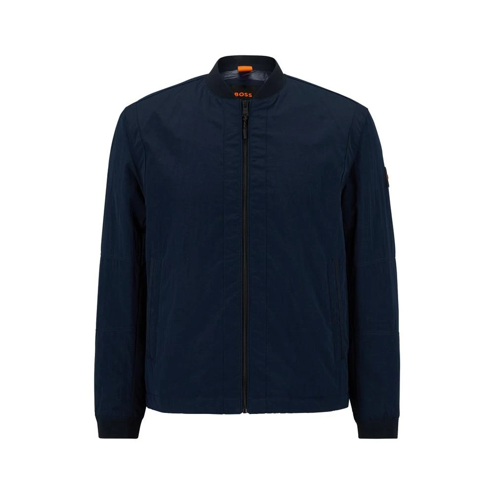 商品Hugo Boss|Men's Water-Repellent Regular-Fit Logo Patch Jacket,价格¥1108,第3张图片详细描述