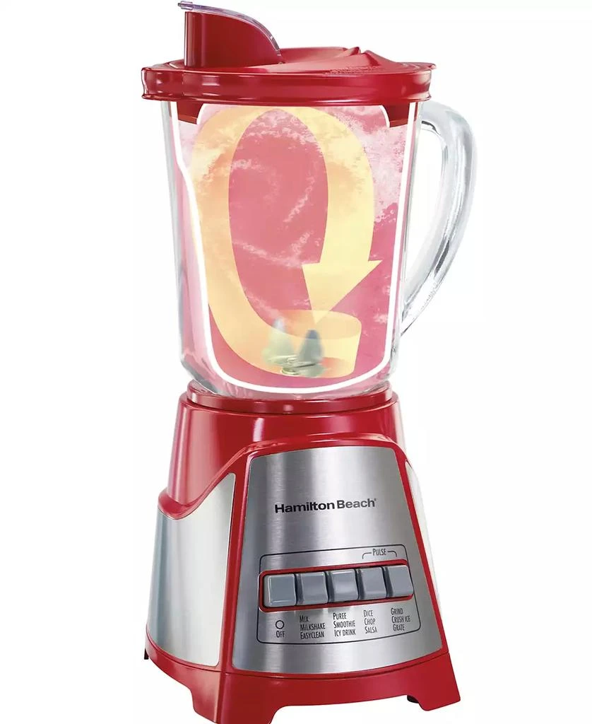 商品Hamilton Beach|Power Elite 10 Speed Blender - 58147,价格¥403,第2张图片详细描述
