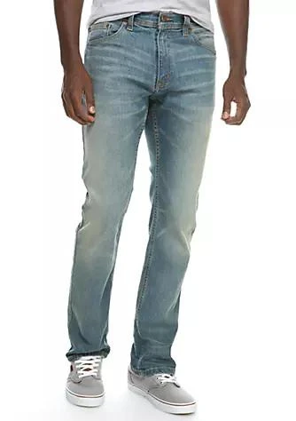商品TRUE CRAFT|Craft Straight Stretch Heritage Jeans,价格¥223,第1张图片