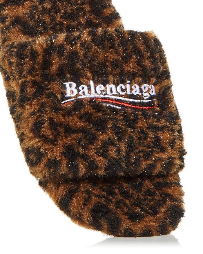 商品Balenciaga|Men's Furry Slide Sandals,价格¥4629,第5张图片详细描述