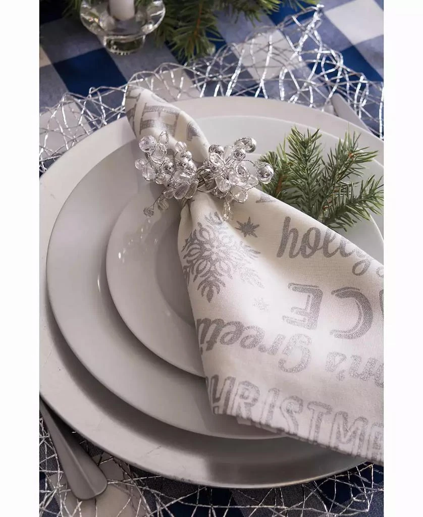 Multi Bead Napkin Ring, Set of 6 商品