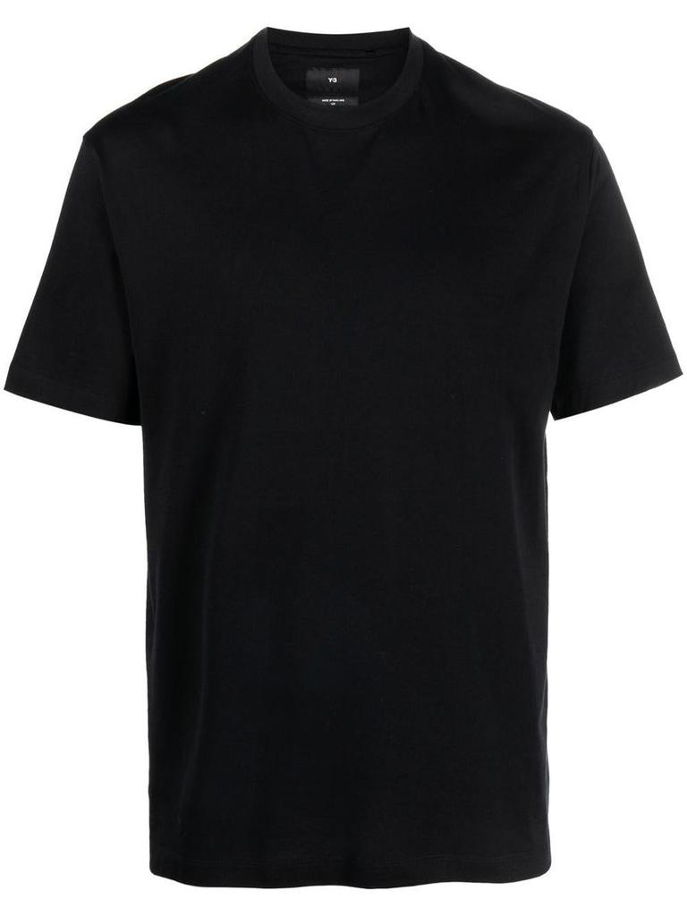 Y-3 T-shirts and Polos Black商品第1张图片规格展示