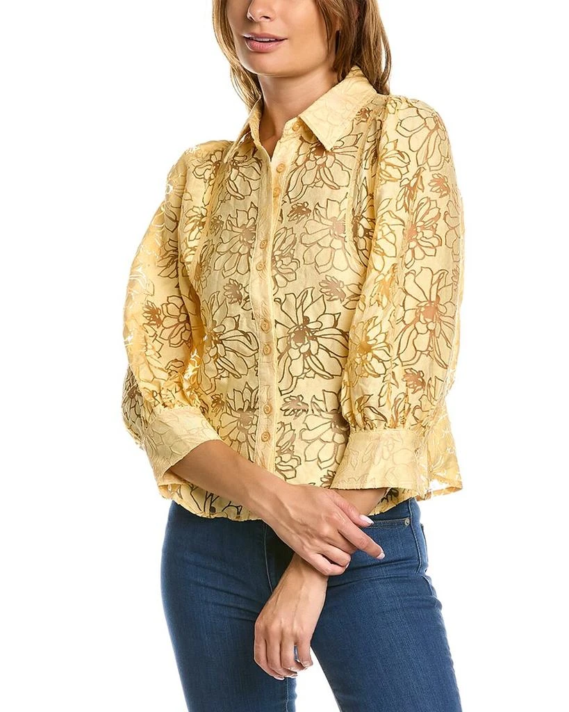 商品Gracia|Gracia Sheer Blouse,价格¥526,第1张图片