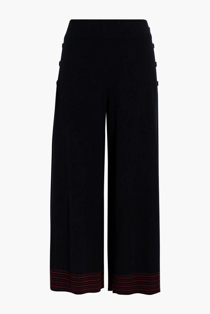 商品ROKSANDA|Cropped striped wool and cashmere-blend wide-leg pants,价格¥1268,第3张图片详细描述