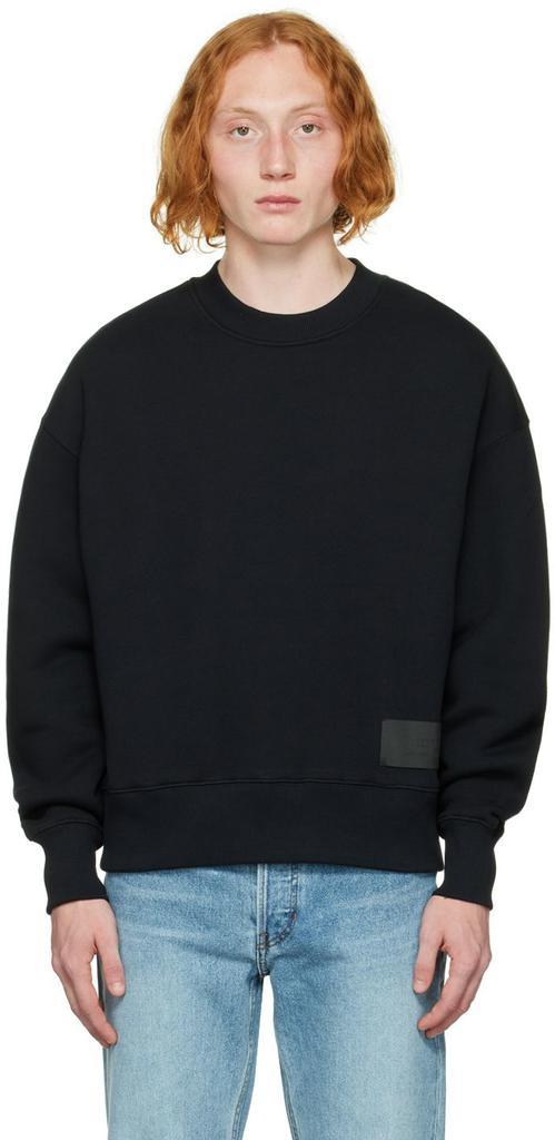 商品AMI|Black Cotton Sweatshirt,价格¥2303,第1张图片