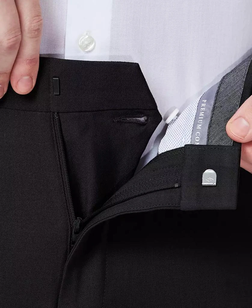 商品Haggar|Men's Premium Comfort Slim-Fit Performance Stretch Flat-Front Dress Pants,价格¥311,第4张图片详细描述