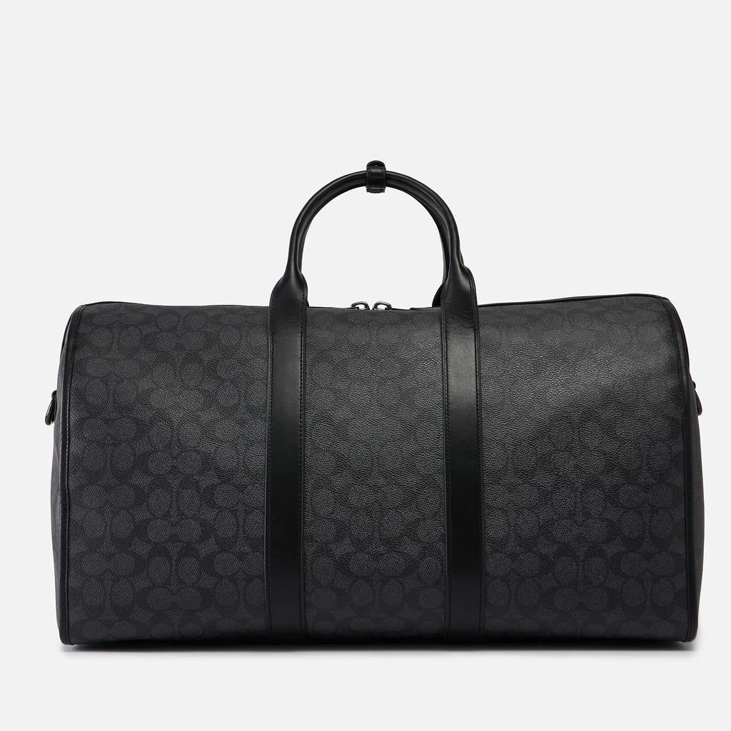 商品Coach|Coach Signature Gotham Leather and Canvas Duffle Bag,价格¥4319,第2张图片详细描述