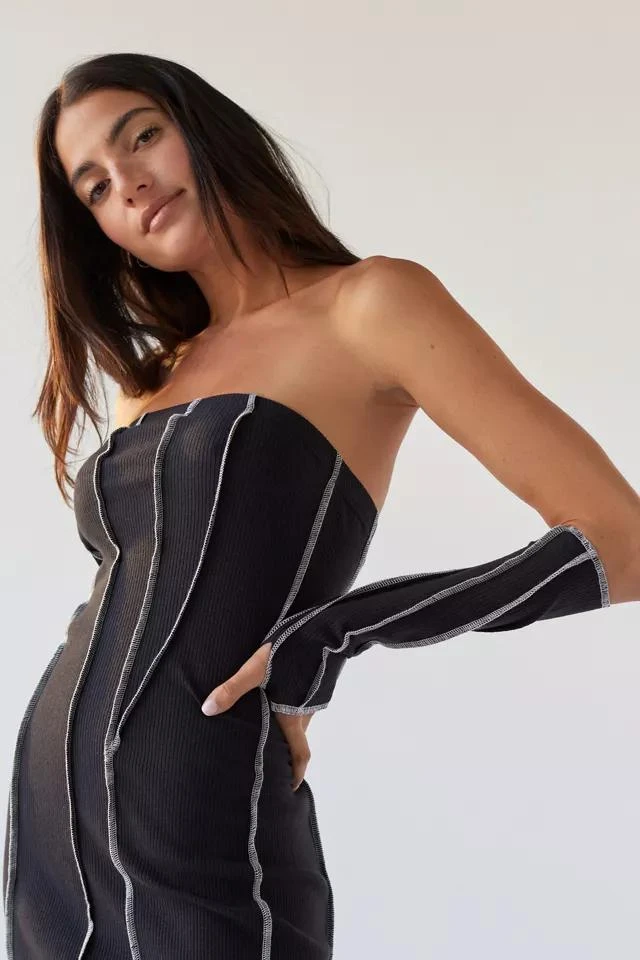 商品Urban Outfitters|UO Mixed Up Glove And Tube Dress Set,价格¥312,第2张图片详细描述