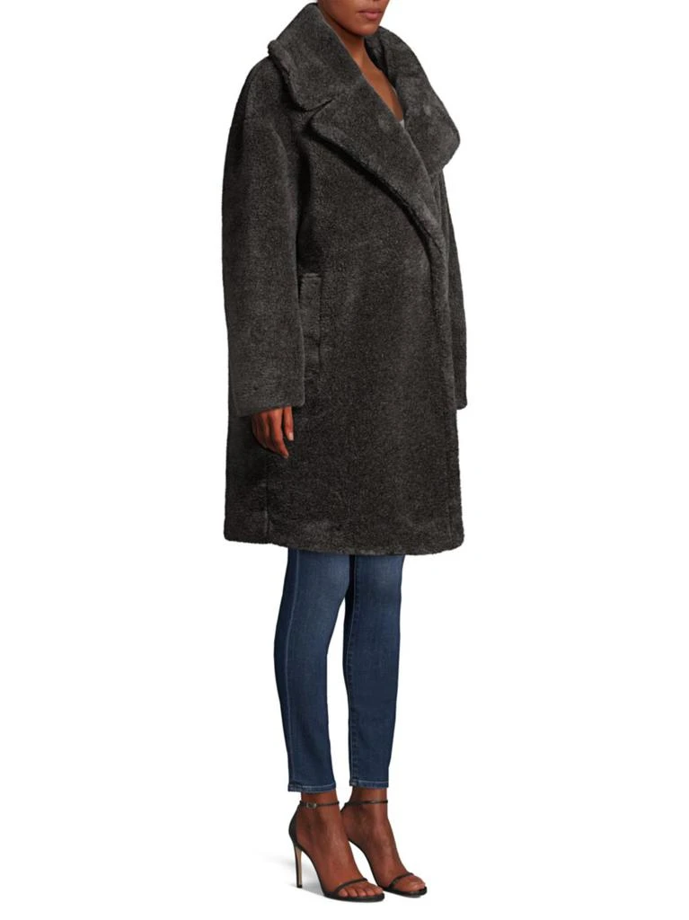 商品Donna Karan|人造毛泰迪熊外套,价格¥730,第3张图片详细描述