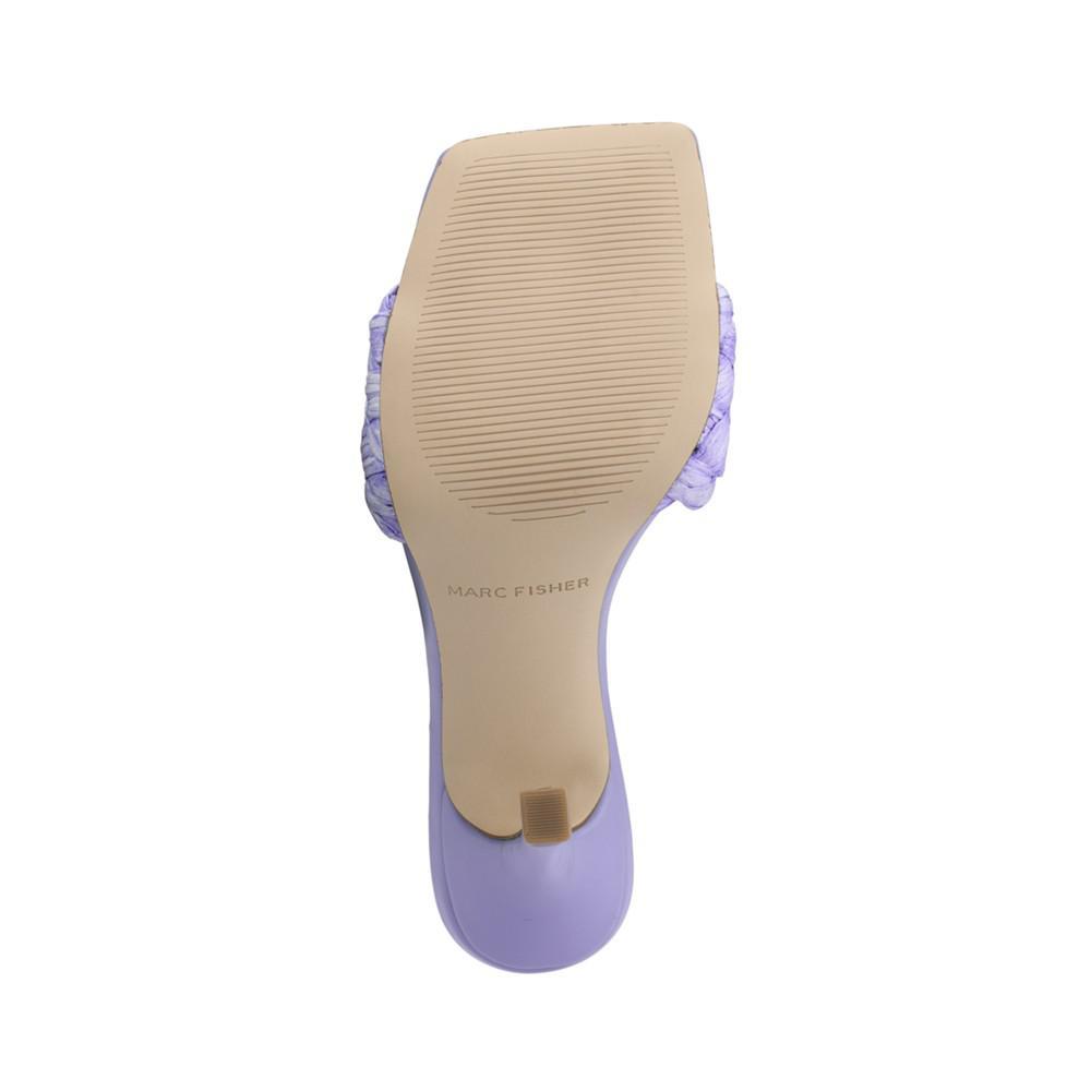 商品Marc Fisher|Women's Barsana Heeled Slide Sandals,价格¥646,第7张图片详细描述