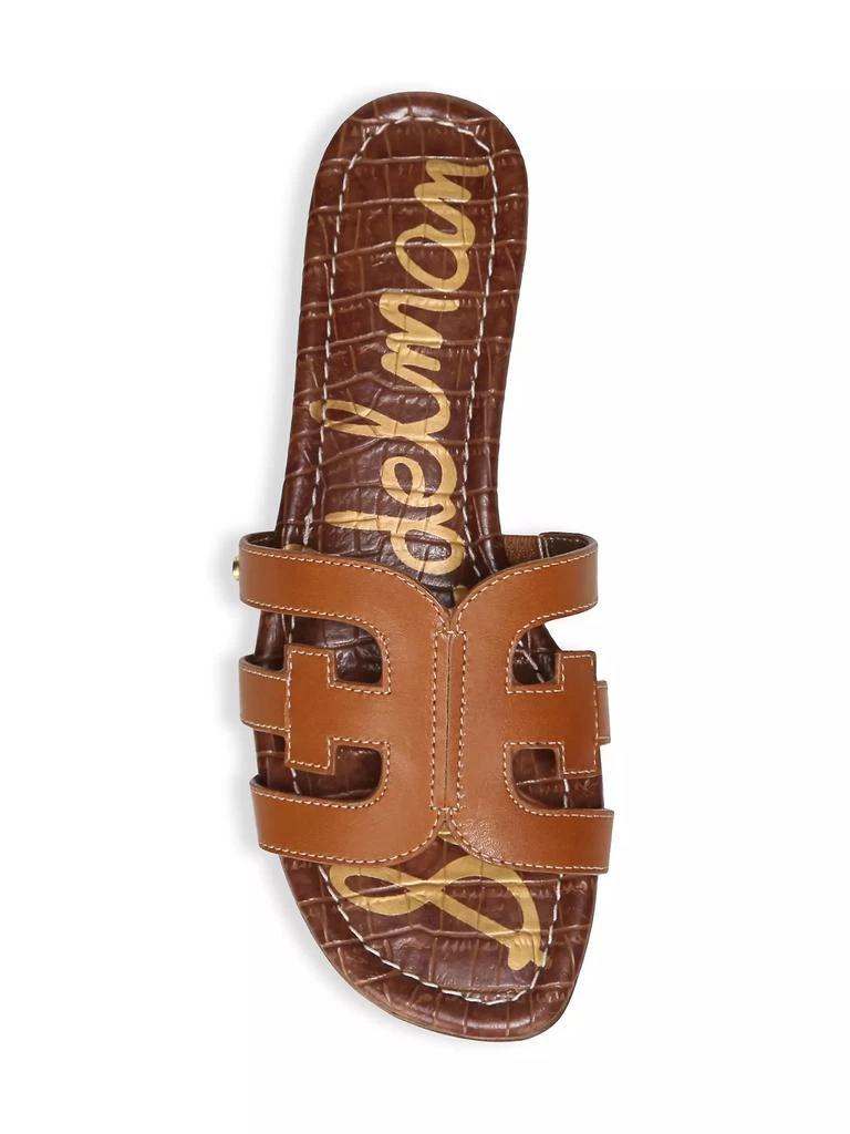 商品Sam Edelman|Bay Flat Leather Sandals,价格¥916,第5张图片详细描述