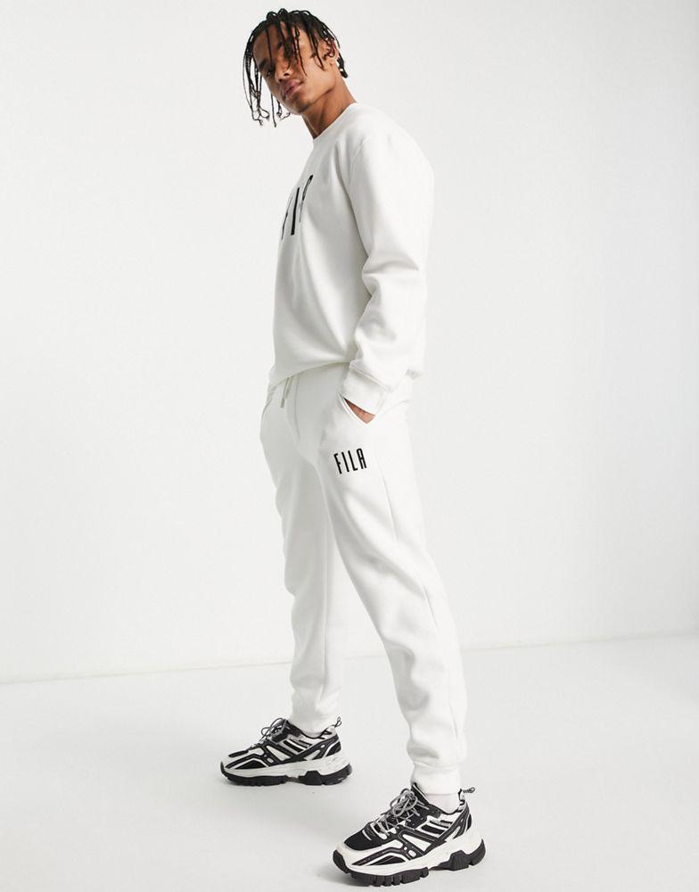 商品Fila|Fila heritage jogger in off white,价格¥212,第1张图片