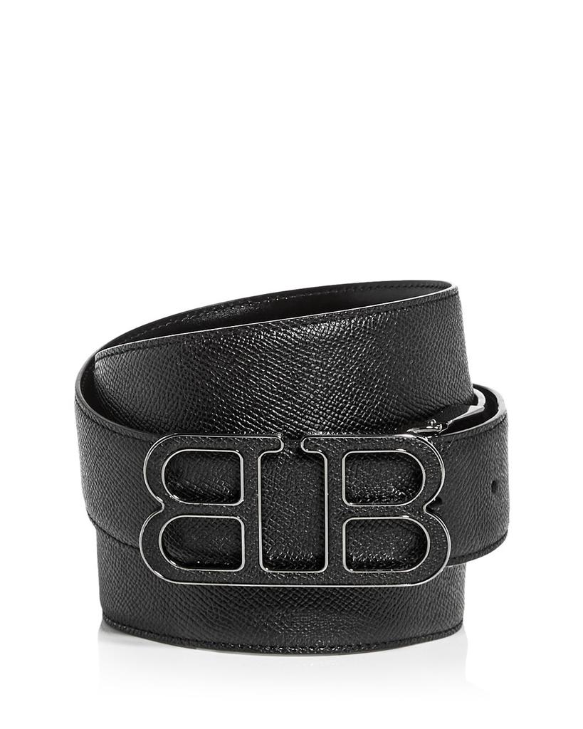 Men's Mirror B Reversible Leather Belt商品第1张图片规格展示