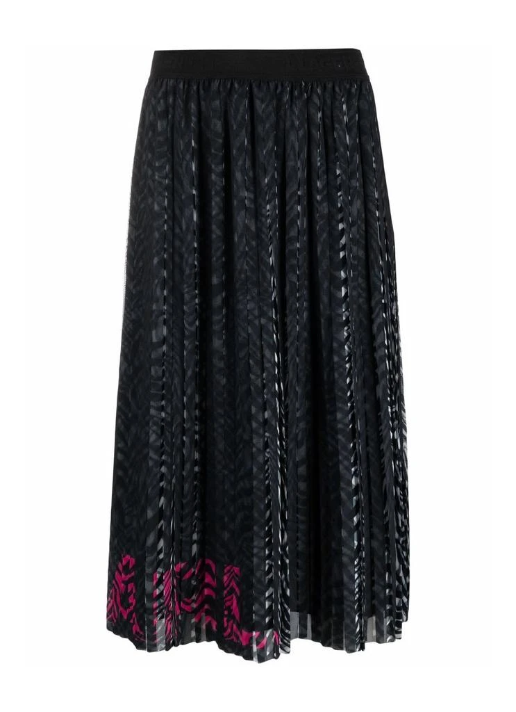 商品Karl Lagerfeld Paris|zebra printed pleated skirt,价格¥959,第1张图片