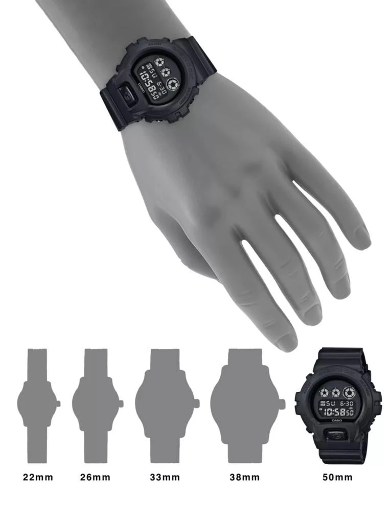 商品G-Shock|All Digital Shock Resistant Strap Digital Watch,价格¥741,第2张图片详细描述