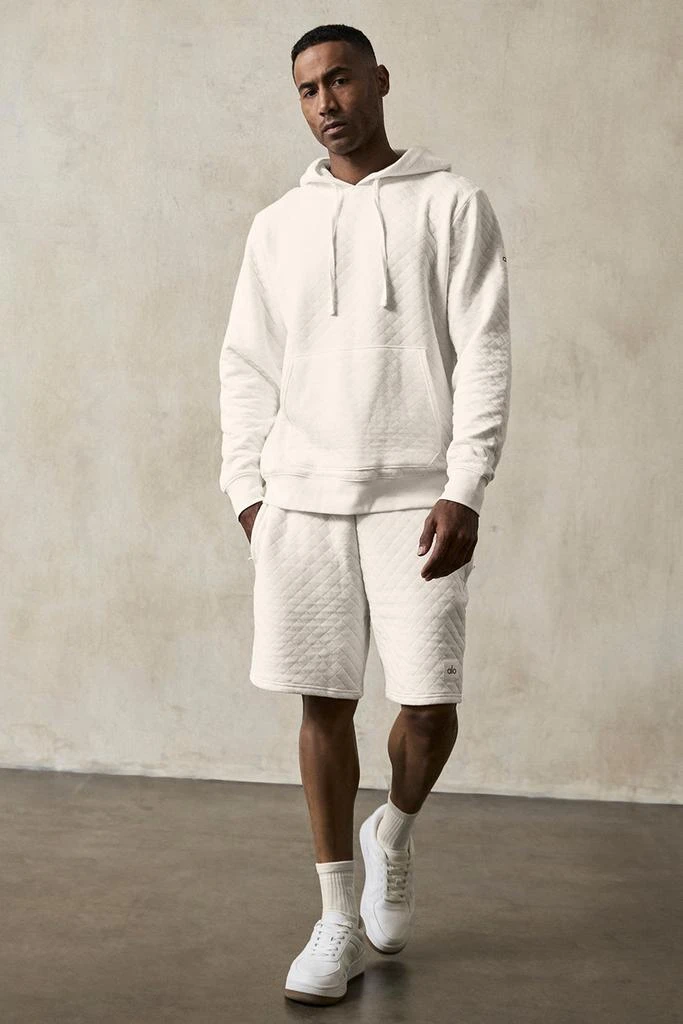 商品Alo|Quilted Stadium Short - Ivory,价格¥660,第5张图片详细描述