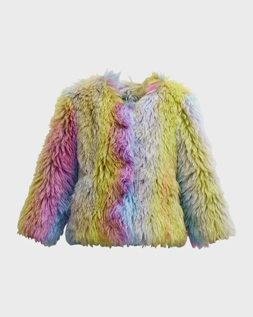 商品BECAGLI|Dyed Faux Fur Short Coat,价格¥6234,第2张图片详细描述