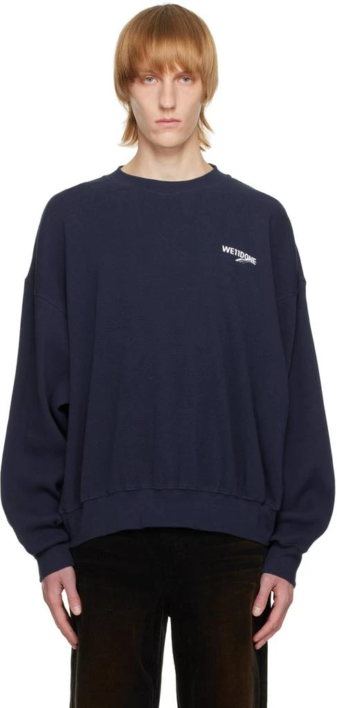 商品We11done|Navy Basic 1506 Sweatshirt,价格¥3319,第1张图片
