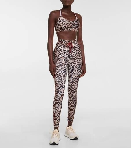 商品The Upside|Sheba leopard-print high-rise leggings,价格¥606,第2张图片详细描述