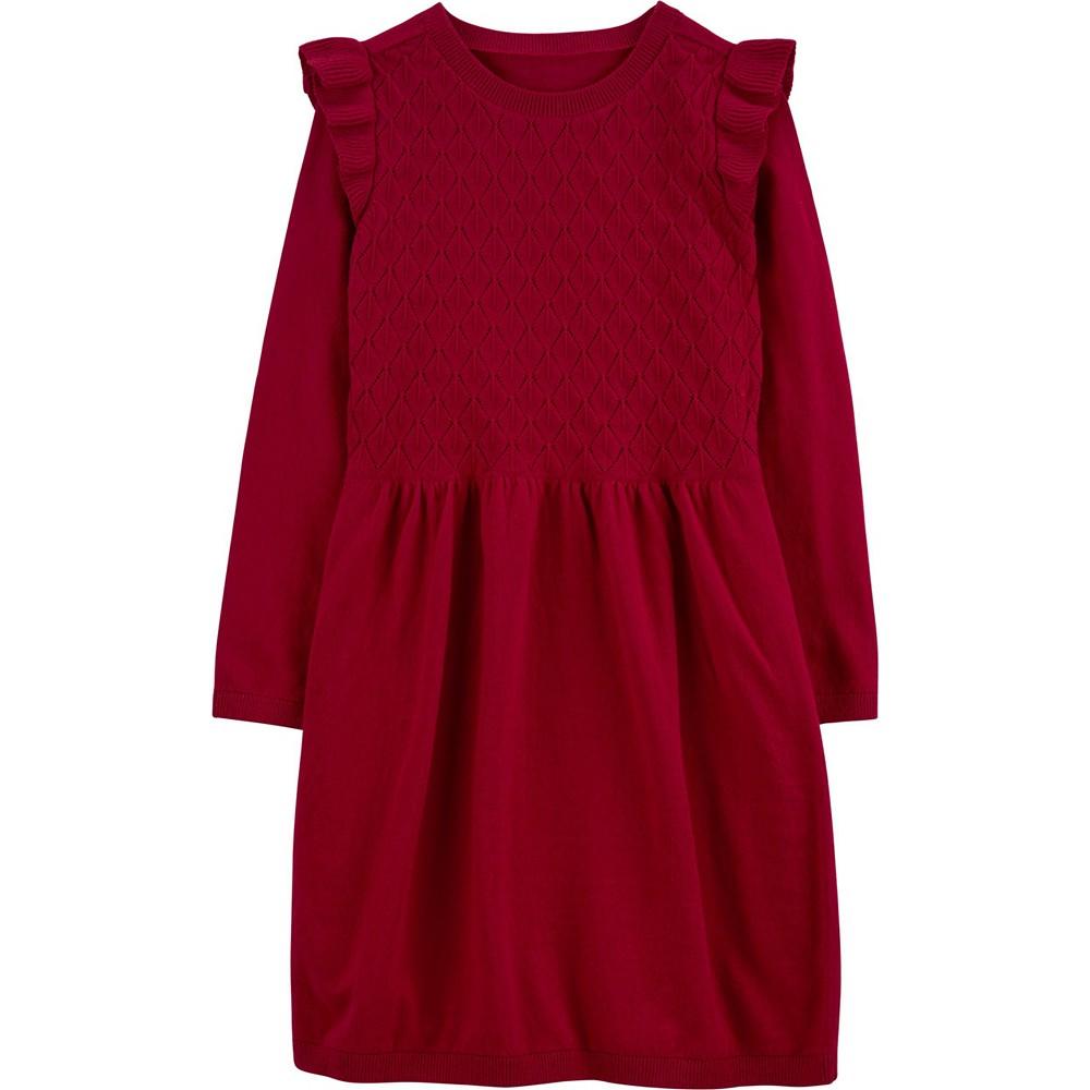 Little Girls Sweater Dress商品第1张图片规格展示