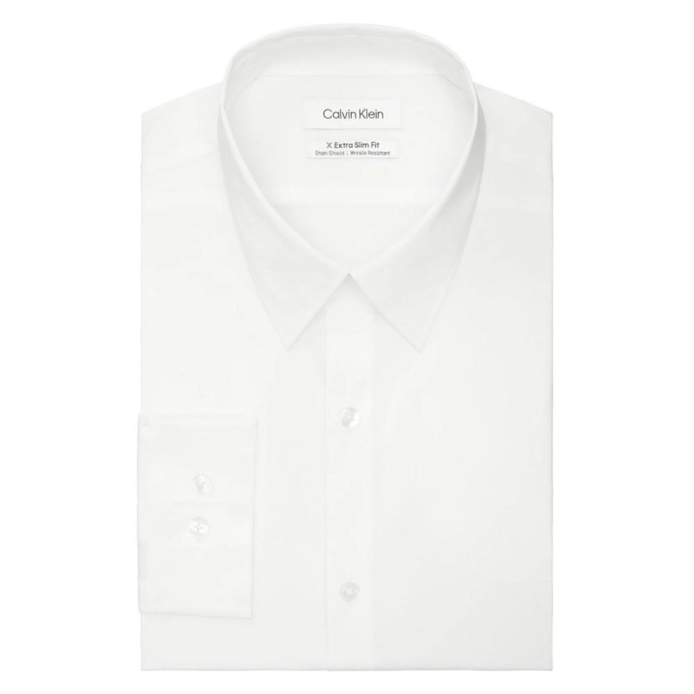 商品Calvin Klein|Men's Extra Slim Fit Stretch Dress Shirt,价格¥261,第5张图片详细描述