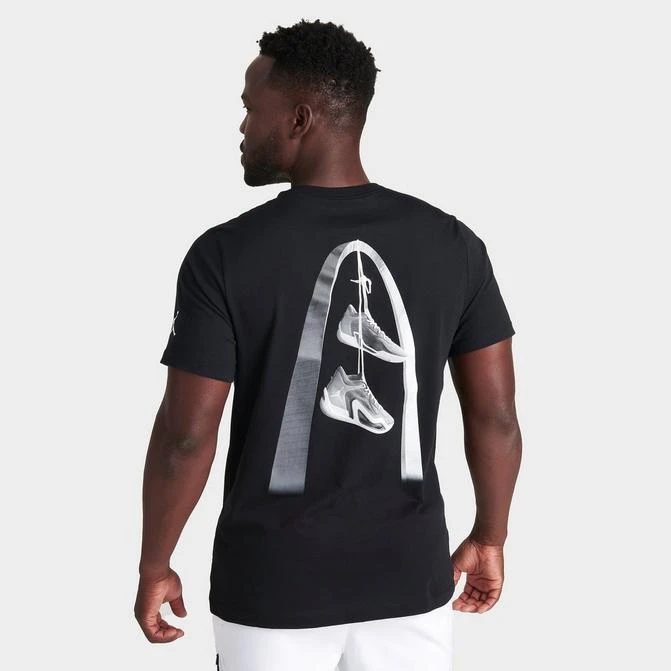 商品Jordan|Men's Jordan Jayson Tatum Arch Logo Graphic T-Shirt,价格¥147,第1张图片