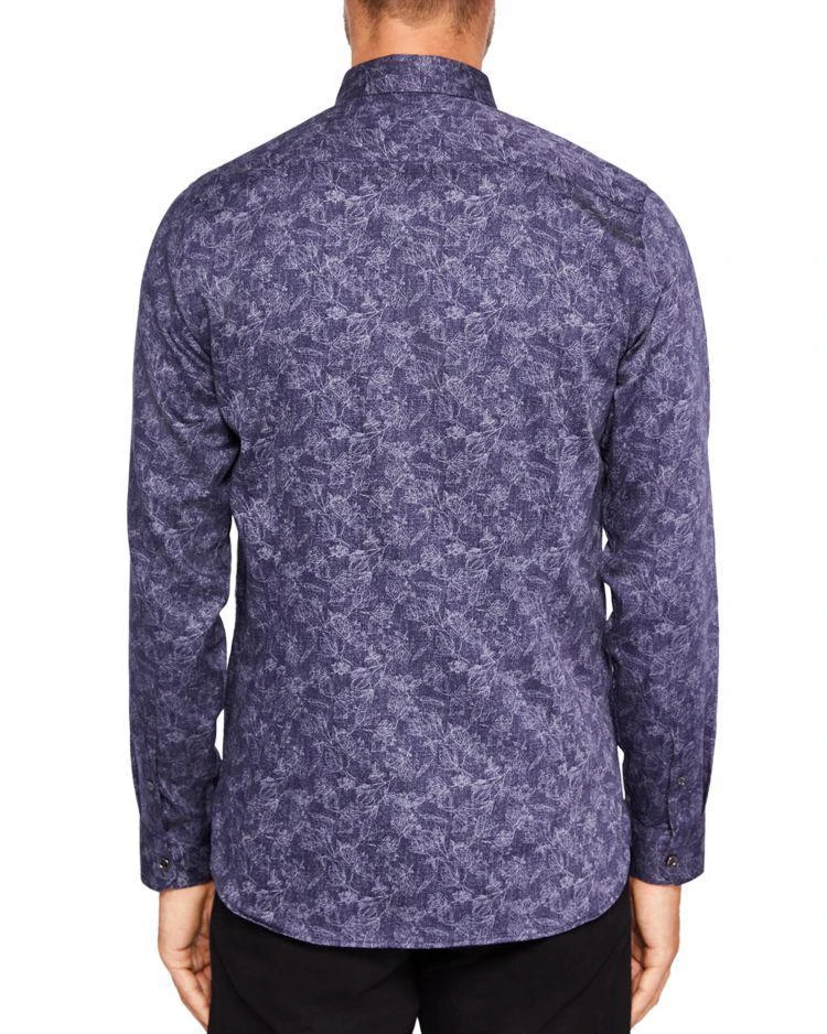 商品Ted Baker London|Ted Baker Marais Double Sided Regular Fit Button-Down Shirt,价格¥571,第2张图片详细描述