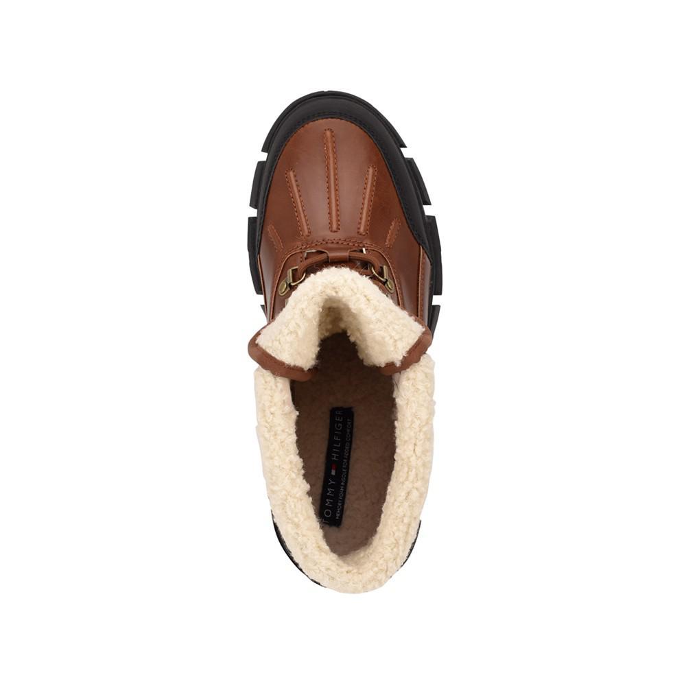 商品Tommy Hilfiger|Men's Idan Fold Down Faux Shearling Duck Boots,价格¥575,第6张图片详细描述