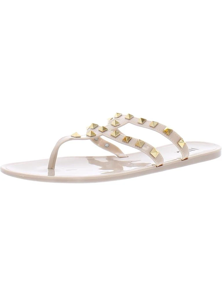 商品INC International|Ellie Womens Patent Flip-Flop Thong Sandals,价格¥155-¥170,第2张图片详细描述