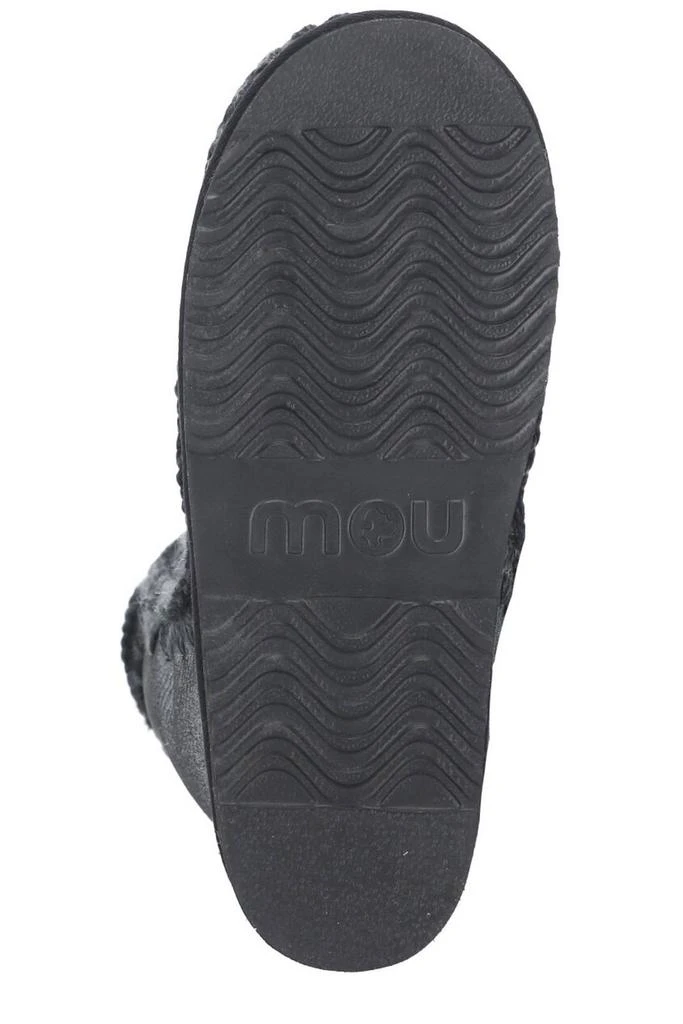 商品Mou|Mou Eskimo 24 Metallic Whipstitch-Trim Boots,价格¥1210,第4张图片详细描述