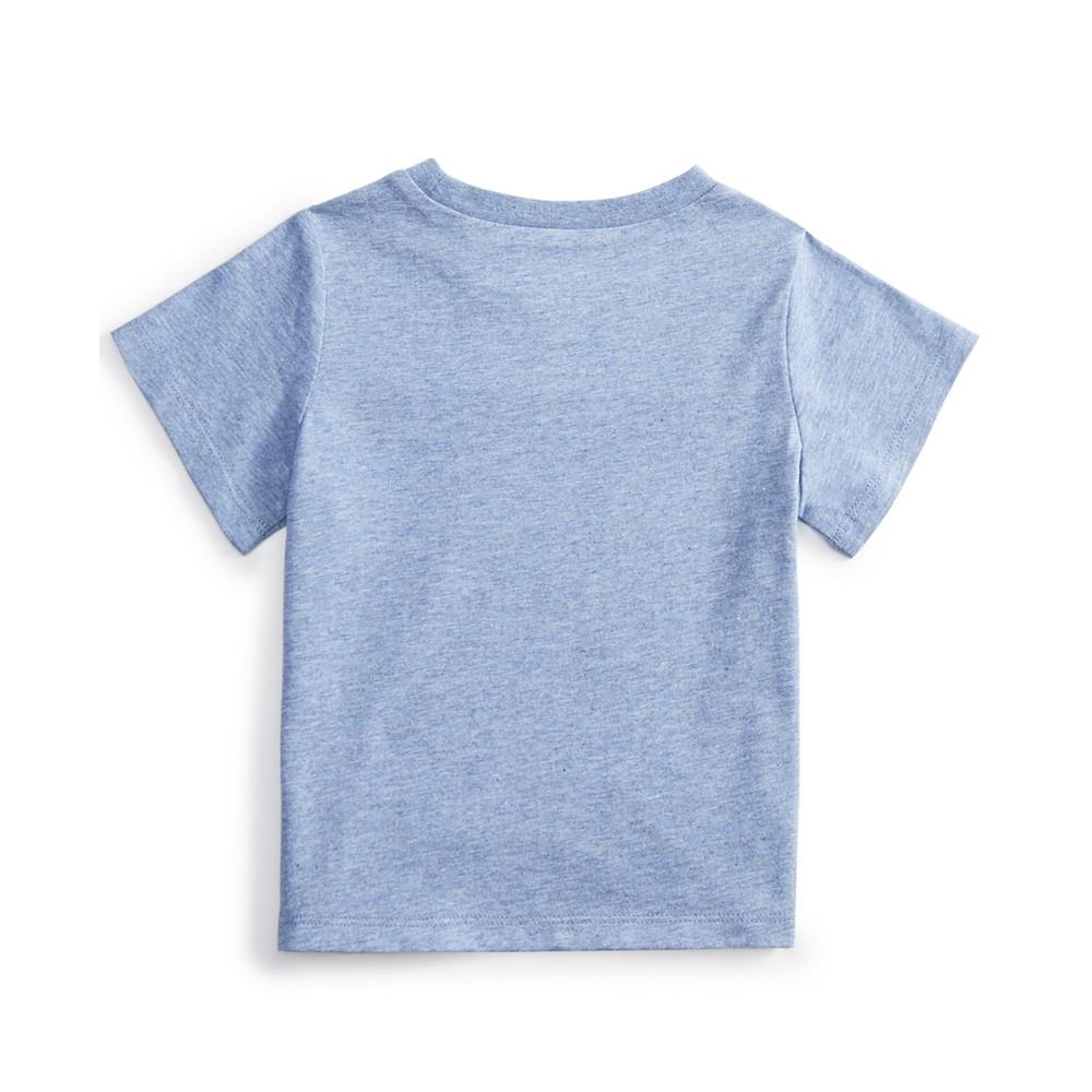 Baby Boys Sporty Stripe T-Shirt, Created for Macy's商品第2张图片规格展示