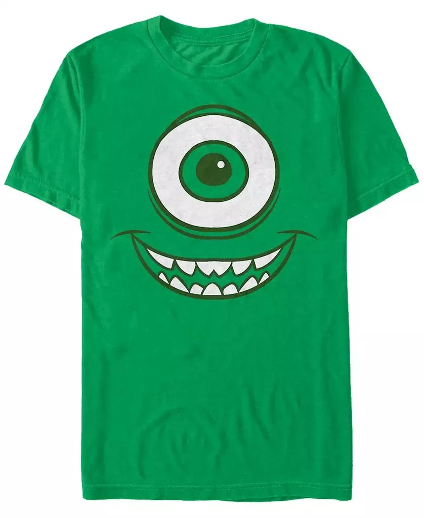 商品FIFTH SUN|Disney Pixar Men's Monsters Inc. Mike Wazowski Big Face Costume Short Sleeve T-Shirt,价格¥188,第1张图片