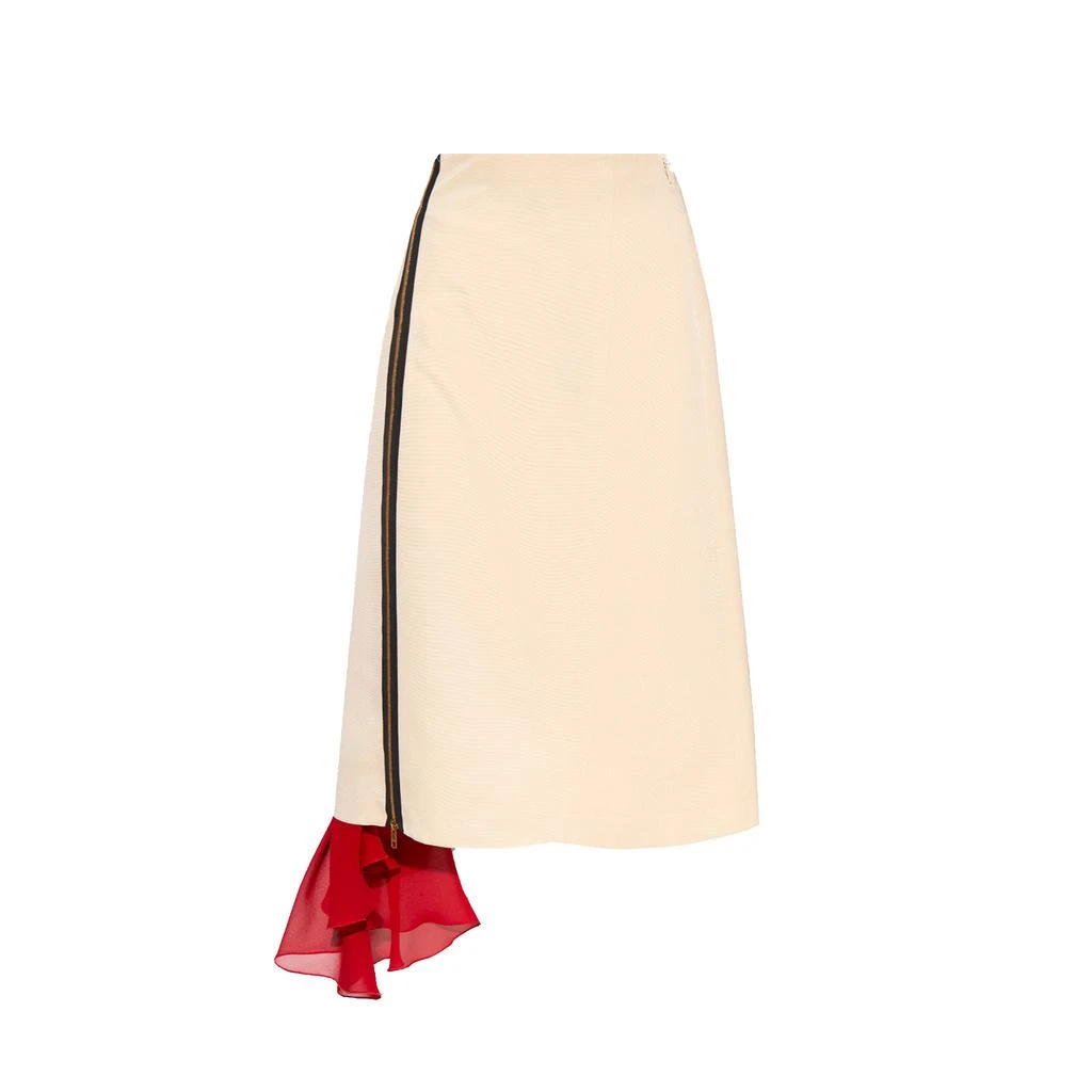 商品Gucci|Gucci Silk Viscose Faille Skirt,价格¥8528,第1张图片