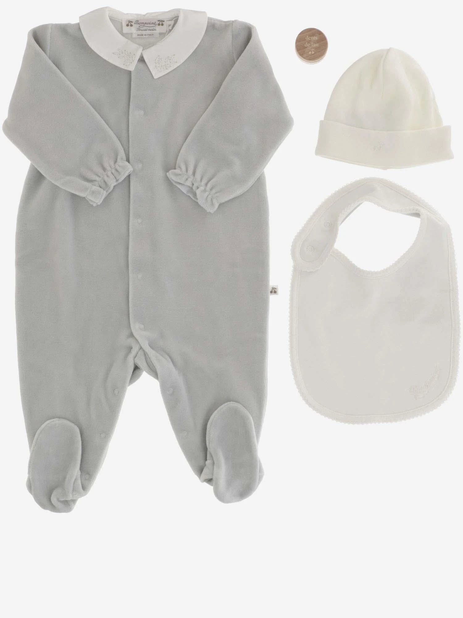 商品【商品预售7天发货】 Bonpoint|Bonpoint 男童套装 PEYKIKN0101014 白色,价格¥1388,第1张图片