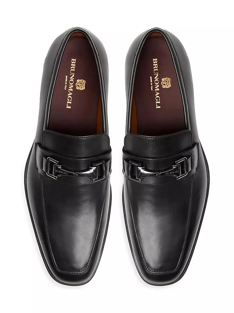 商品Bruno Magli|Raging Bit Leather Loafers,价格¥2963,第4张图片详细描述