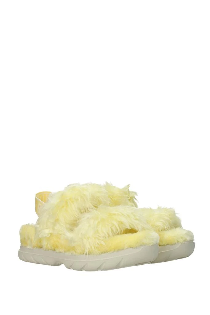 商品UGG|Sandals Eco Fur Yellow,价格¥642,第2张图片详细描述