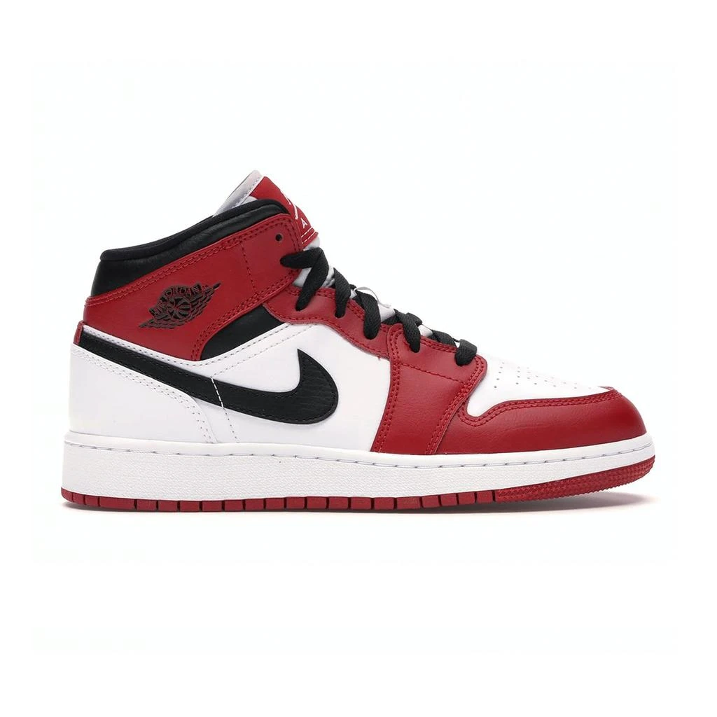 商品Jordan|Air Jordan 1 Mid Chicago 2020 (GS),价格¥1493,第1张图片