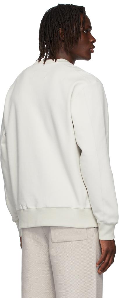 Grey Cotton Sweatshirt商品第3张图片规格展示