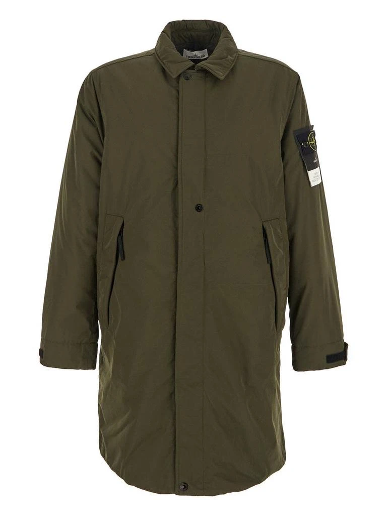 商品Stone Island|Padded Long Jacket,价格¥6008,第1张图片