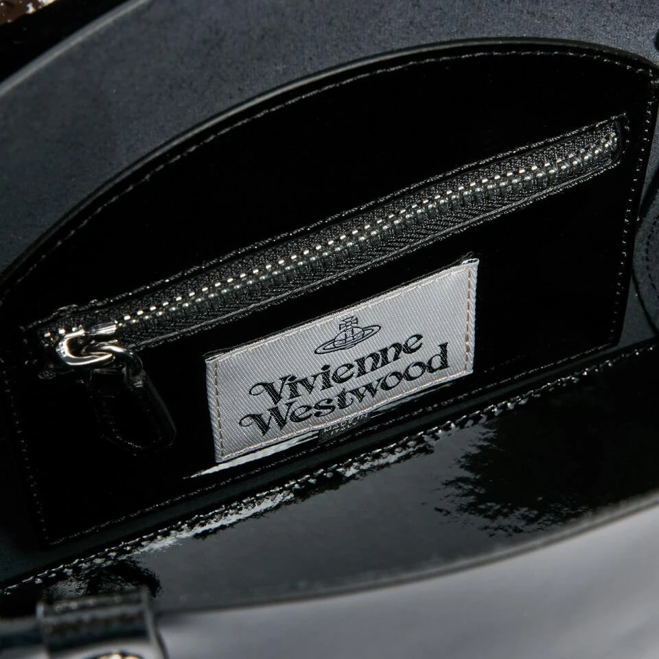 Vivienne Westwood Vivienne Westwood Betty Small Patent Leather Handbag 5