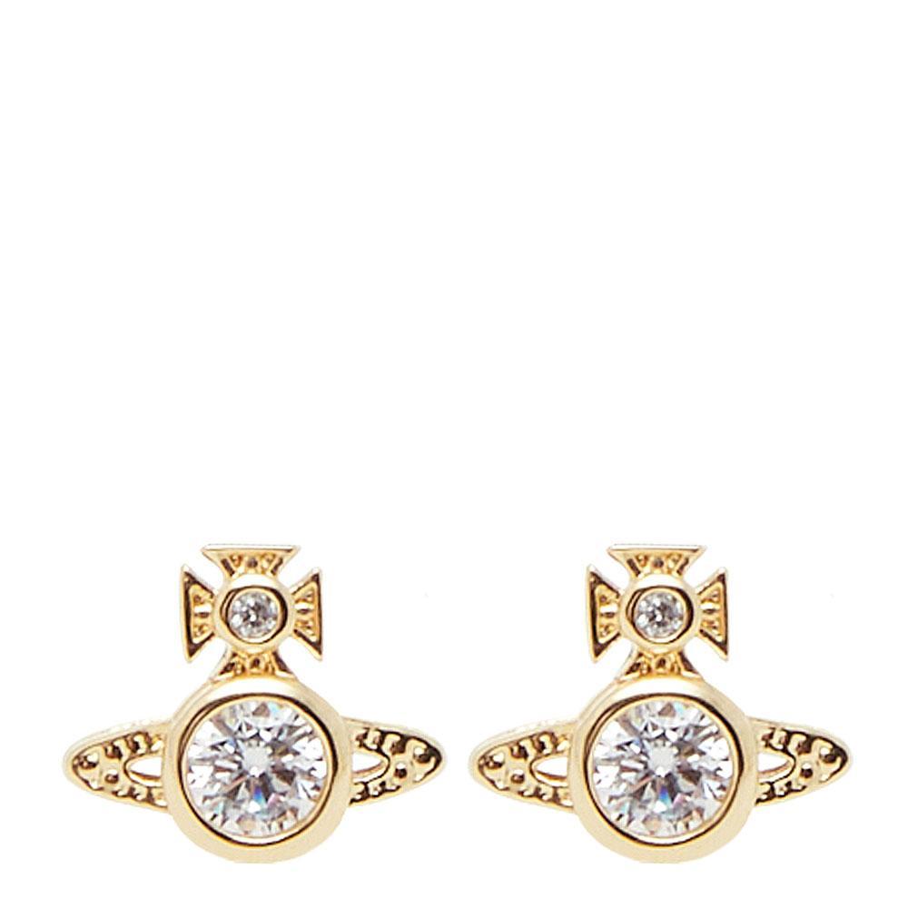商品Vivienne Westwood|Vivienne Westwood London Orb Earrings - Gold,价格¥529,第1张图片
