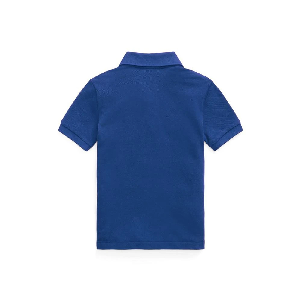 商品Ralph Lauren|Toddler and Little Boys Short Sleeve Mesh Polo Shirt,价格¥85,第2张图片详细描述